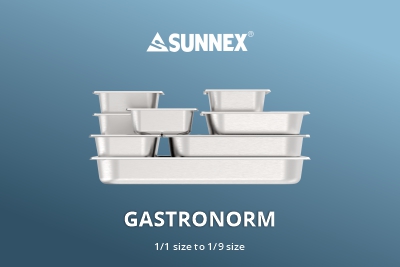 Sunnex Laadukas Gastronorm-pannu tulossa