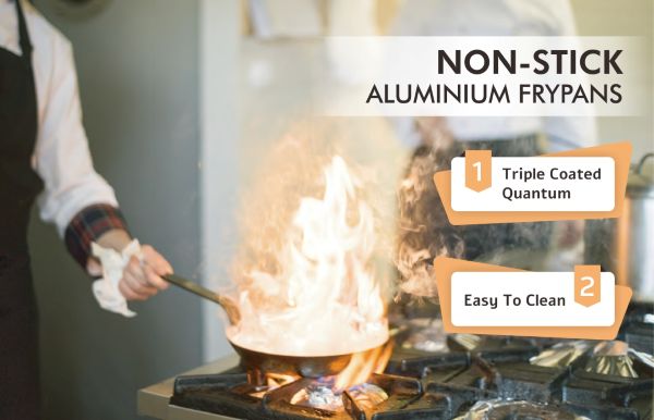 Sunnex ei-tarttumattomat alumiinijrypanit