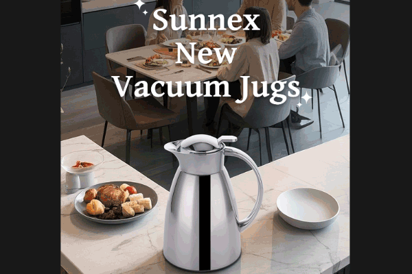 Sunnex Uusi MCPR Series 304 ruostumattomasta teräksestä valmistettu tyhjiökannu