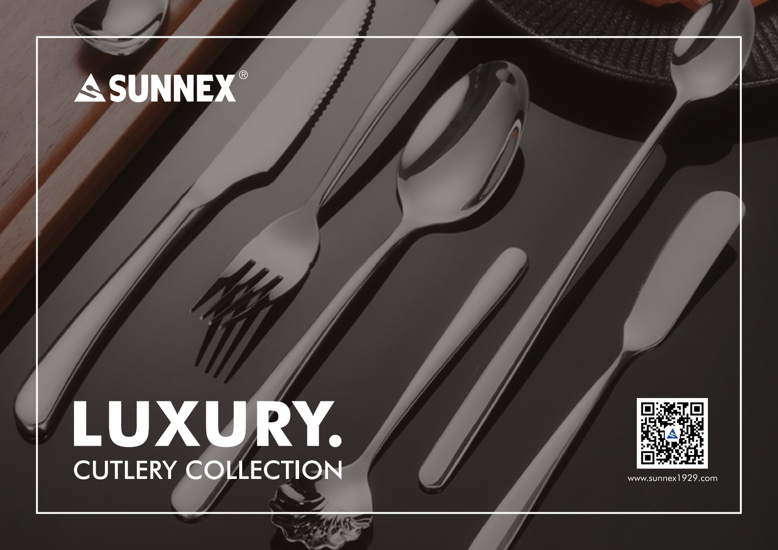 SUNNEX Luxury ruokailuvälinesetti
